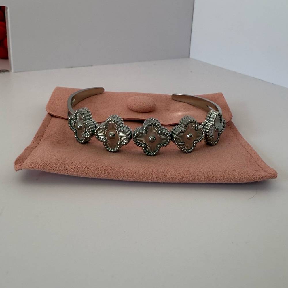 Silver Adjustable Bracelet - image 3